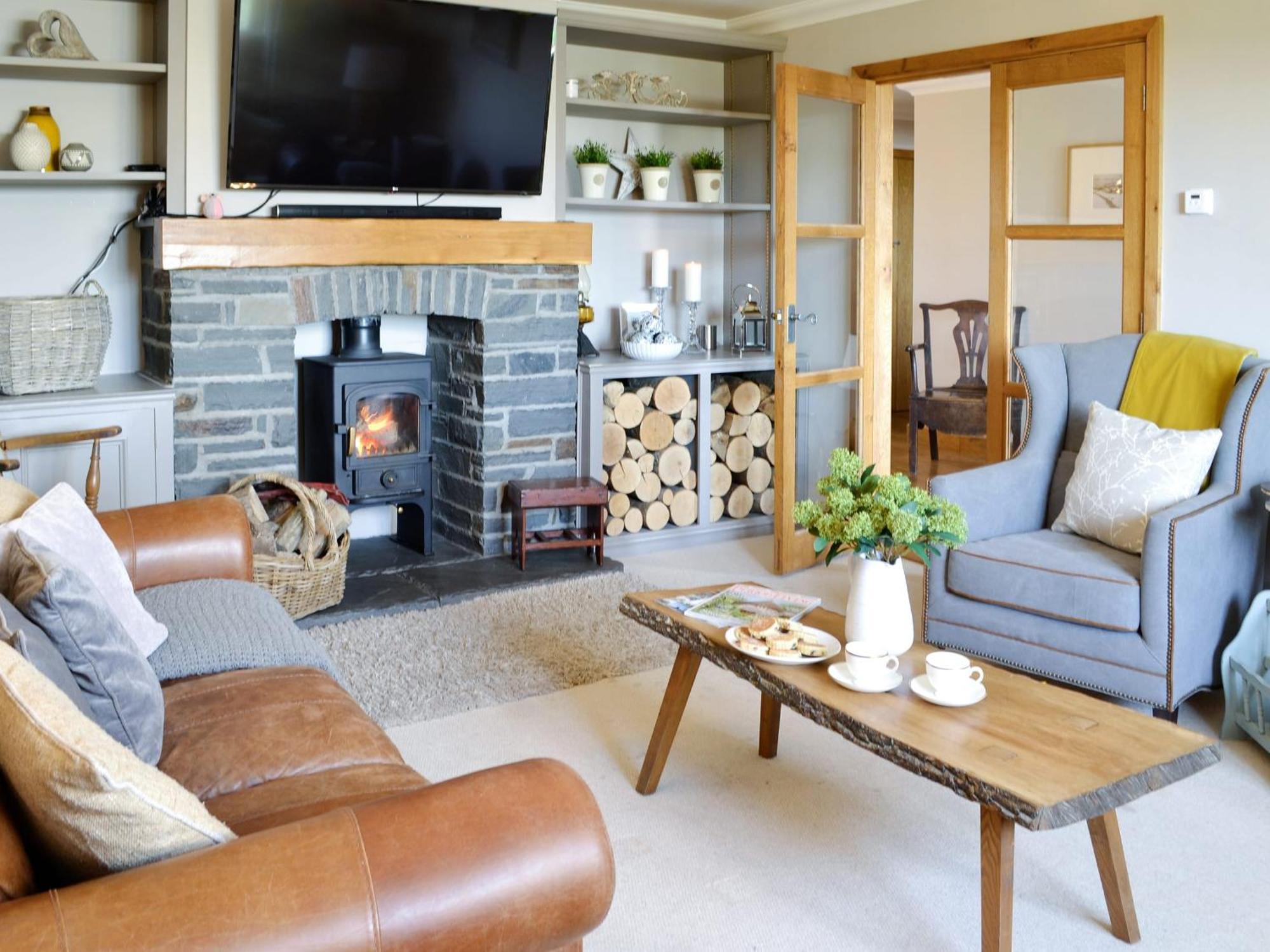 Maes Y Bryn Farmhouse Llanwrda Eksteriør bilde