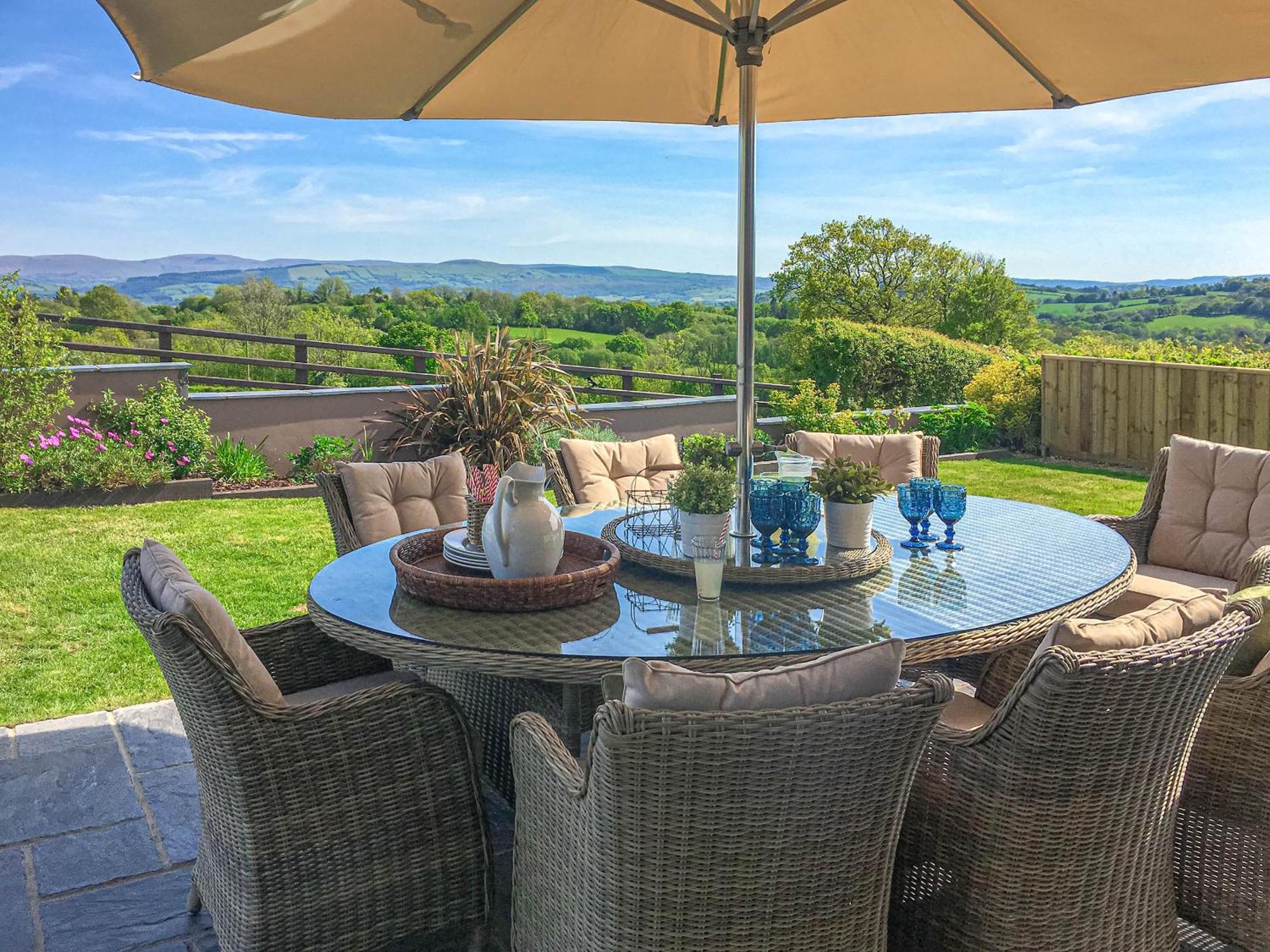 Maes Y Bryn Farmhouse Llanwrda Eksteriør bilde
