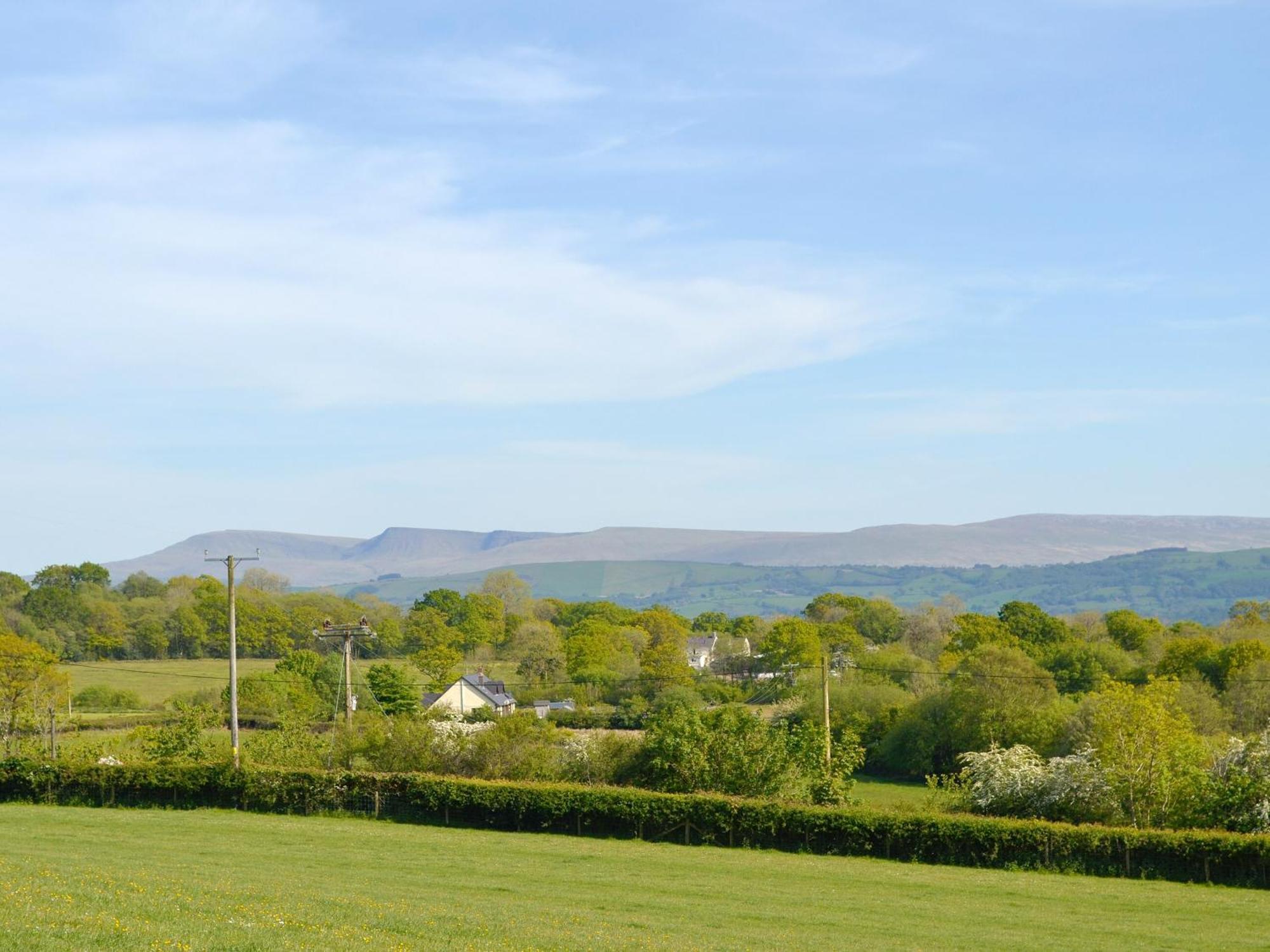 Maes Y Bryn Farmhouse Llanwrda Eksteriør bilde